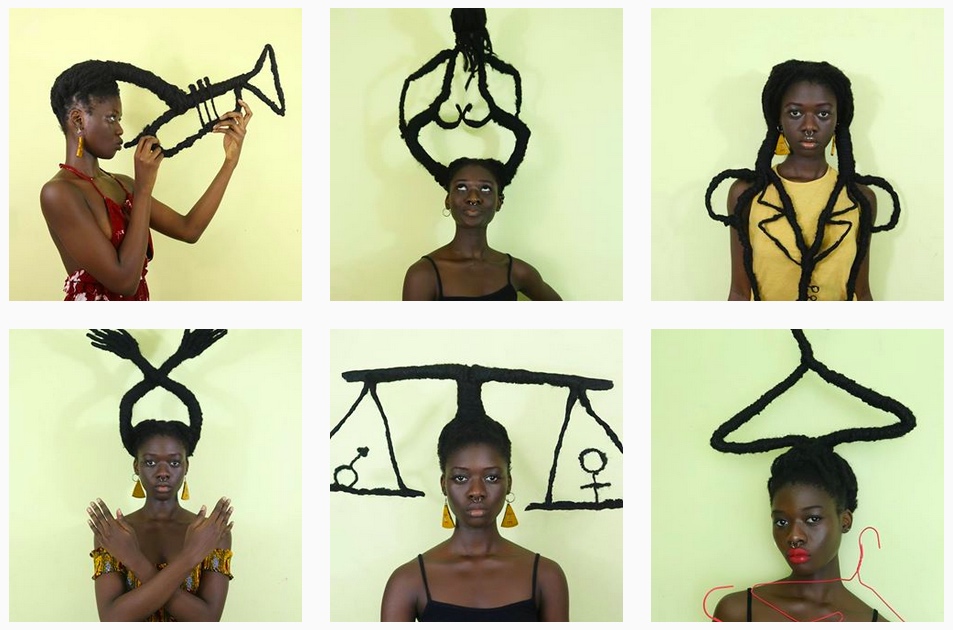 Laetitia Ky Haar Kunst Protest